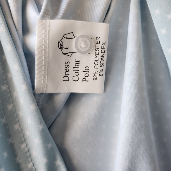 Collars & Co Polo Shirt Mens Size 3XL Featherweight Flex Seabreak Costal NEW NWT - Picture 5 of 10